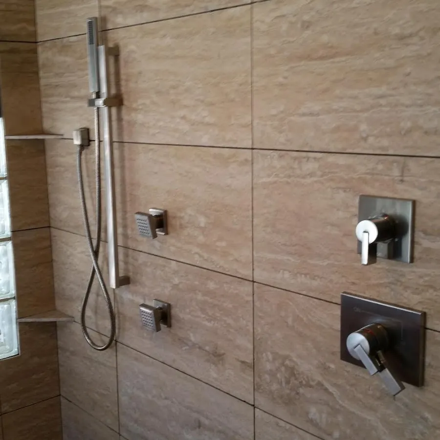 Shower fixture installation for Water Heater Replacement in Yorba Linda